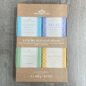 Set of 4 Castelbel Porto Luxury Scented Soaps Gift Set